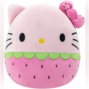 Hello Kitty Strawberry Squishmallow 12in Sanrio